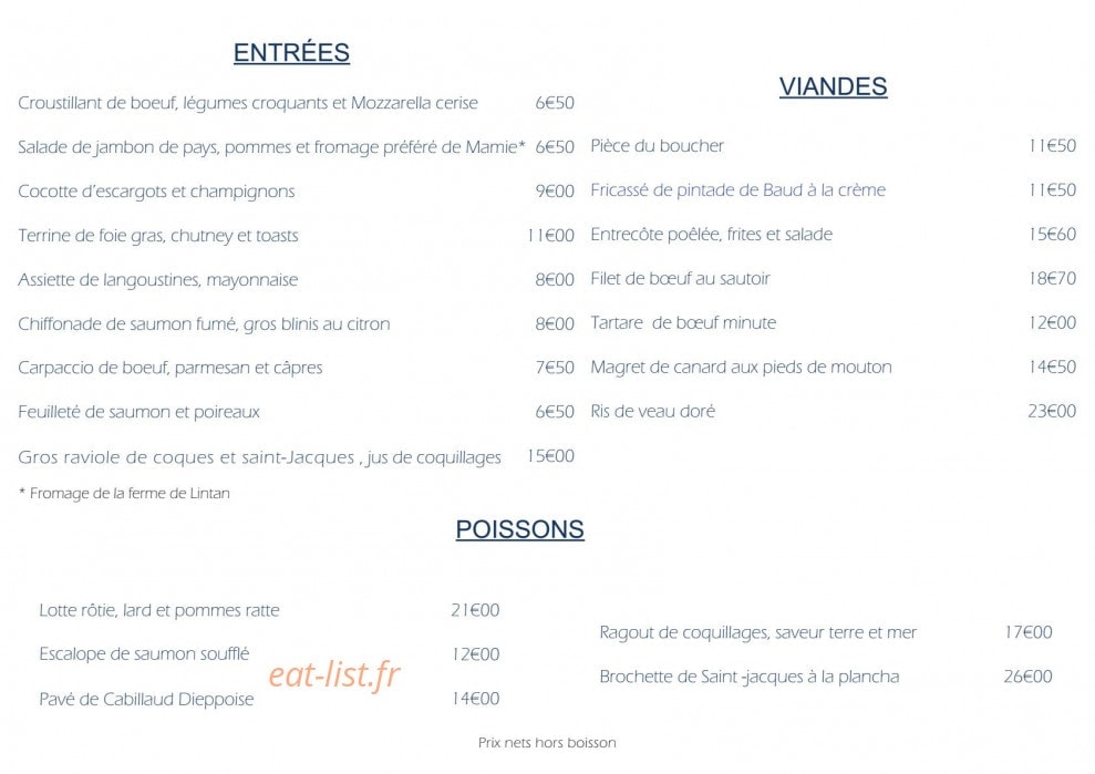 Robic — carte page 1