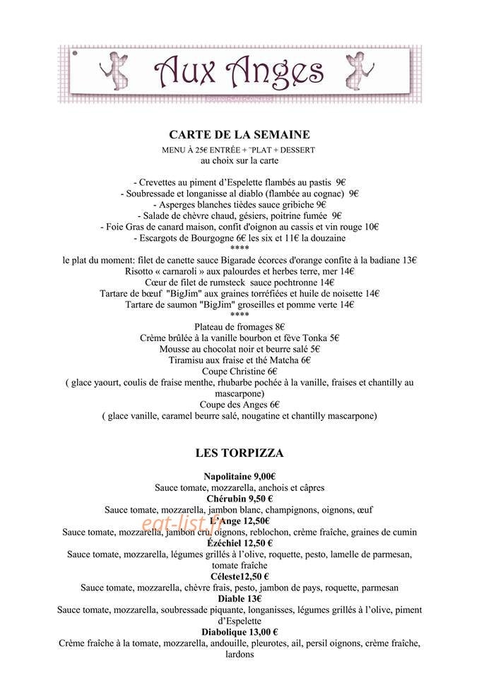 Aux anges — carte page 1