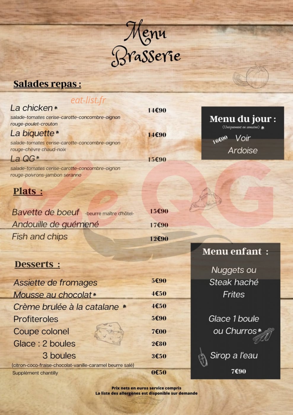 Le QG — carte page 2