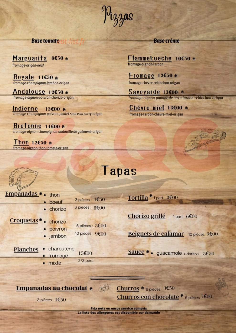 Le QG — carte page 1