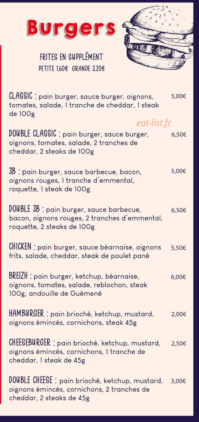 Halles aux Pizzas — carte page 4