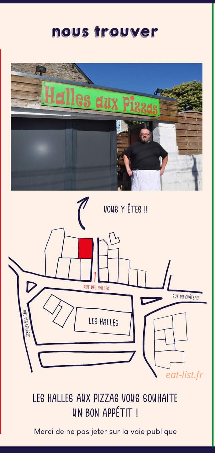 Halles aux Pizzas — carte page 6