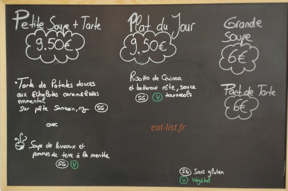 Kafe Lipous — carte page 1