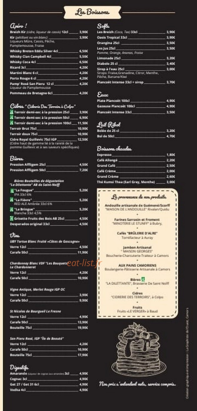 Nom d'une crêpe ! — carte page 3