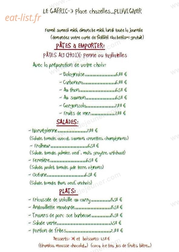 Le Gaëric — carte page 8