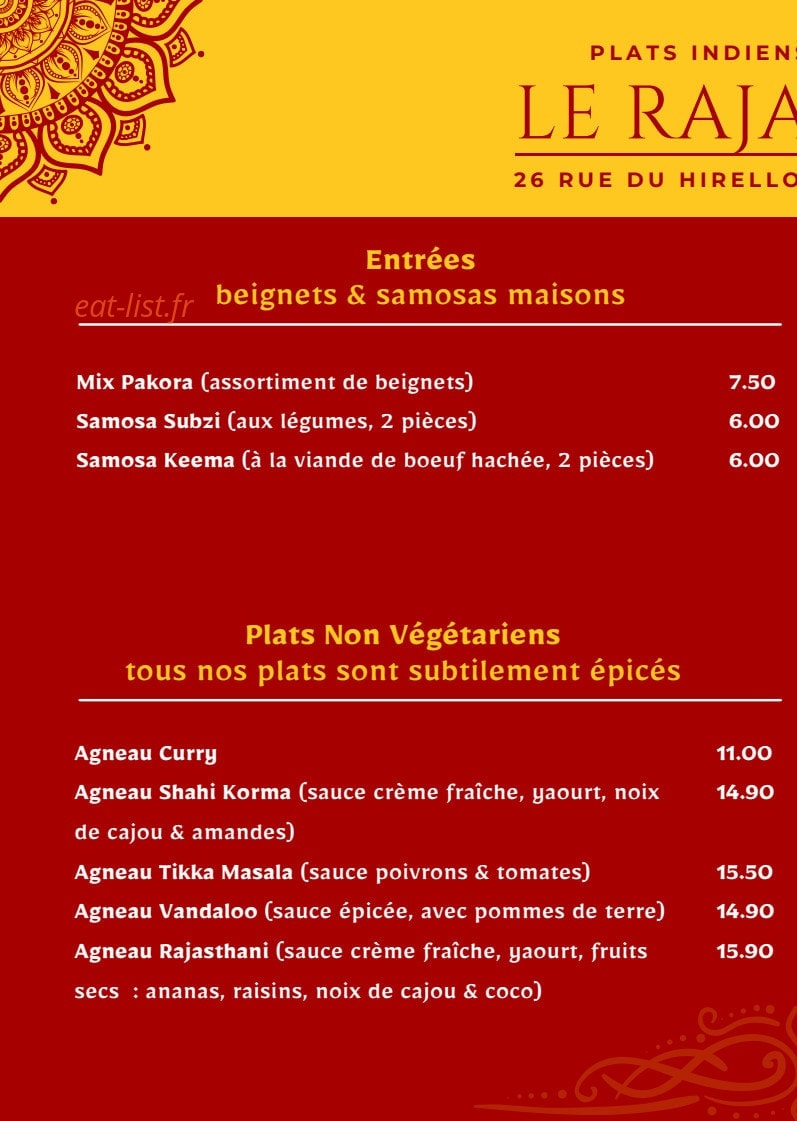 Le Rajasthan — carte page 1