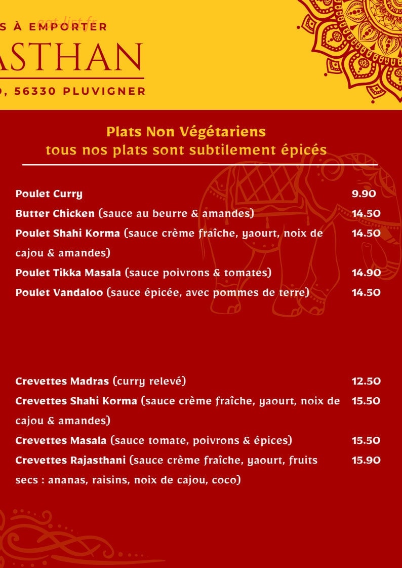 Le Rajasthan — carte page 2