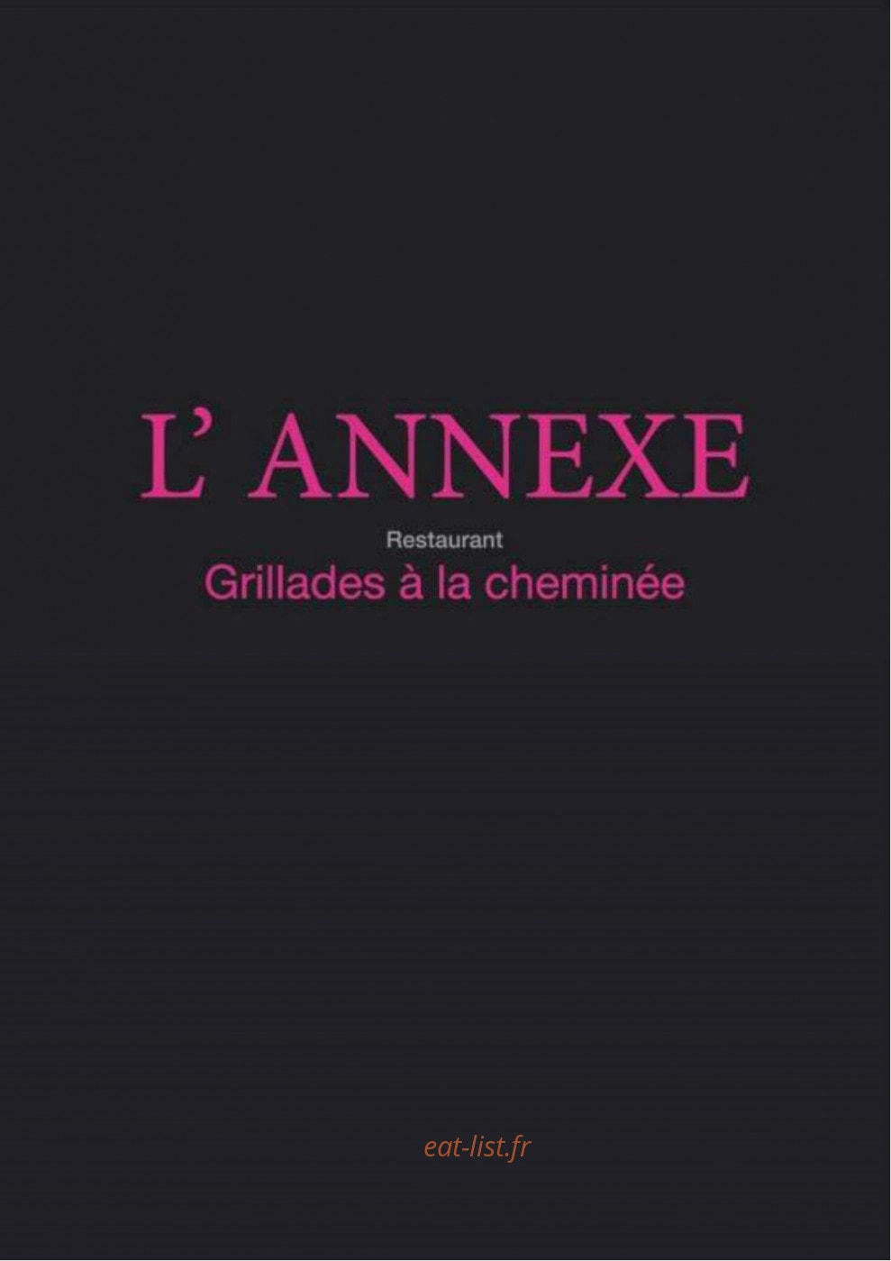 L'annexe — carte page 1