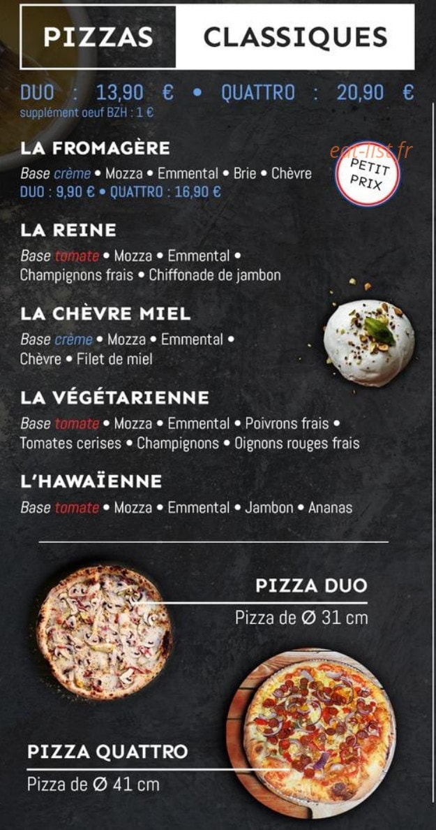 La Bretonne — carte page 1