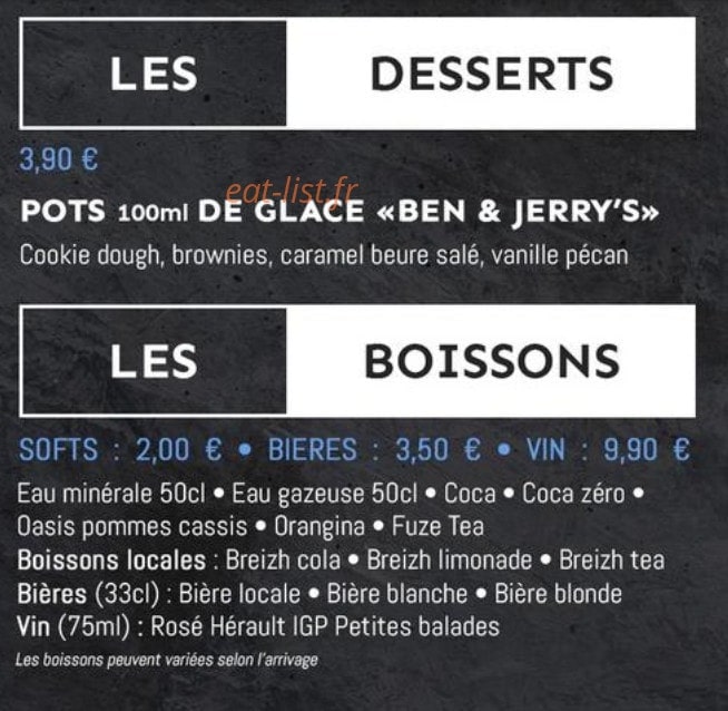La Bretonne — carte page 6