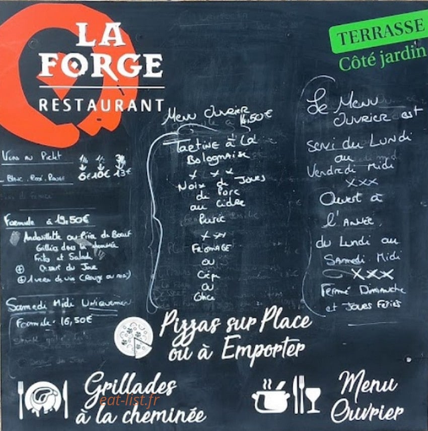 La Forge — carte page 1