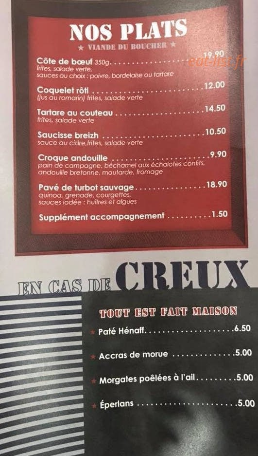 La Marine — carte page 1