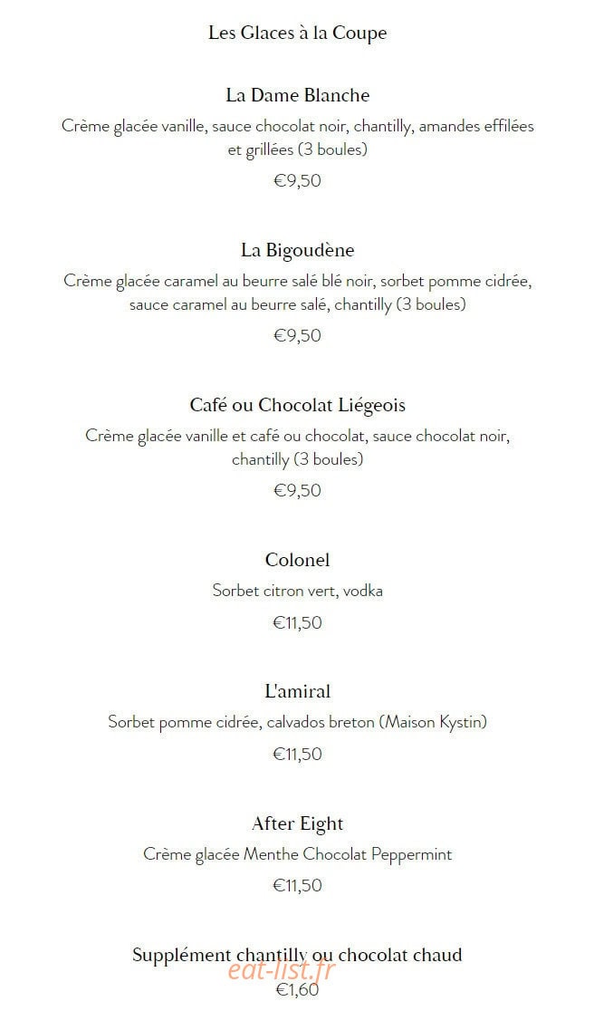 La Sultana — carte page 6