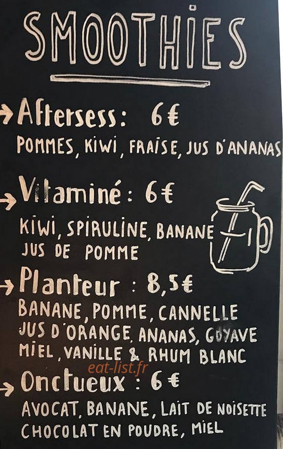Esb Cafe — carte page 2