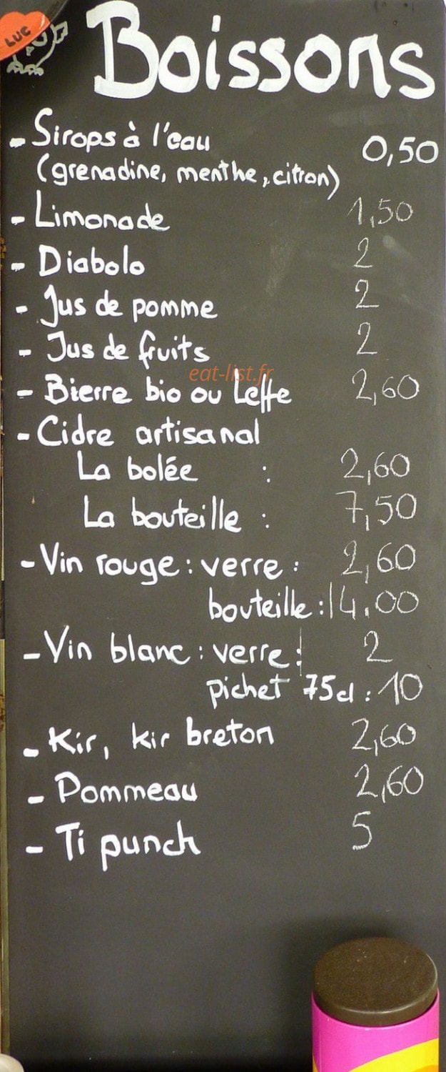 Chouette Galette — carte page 4