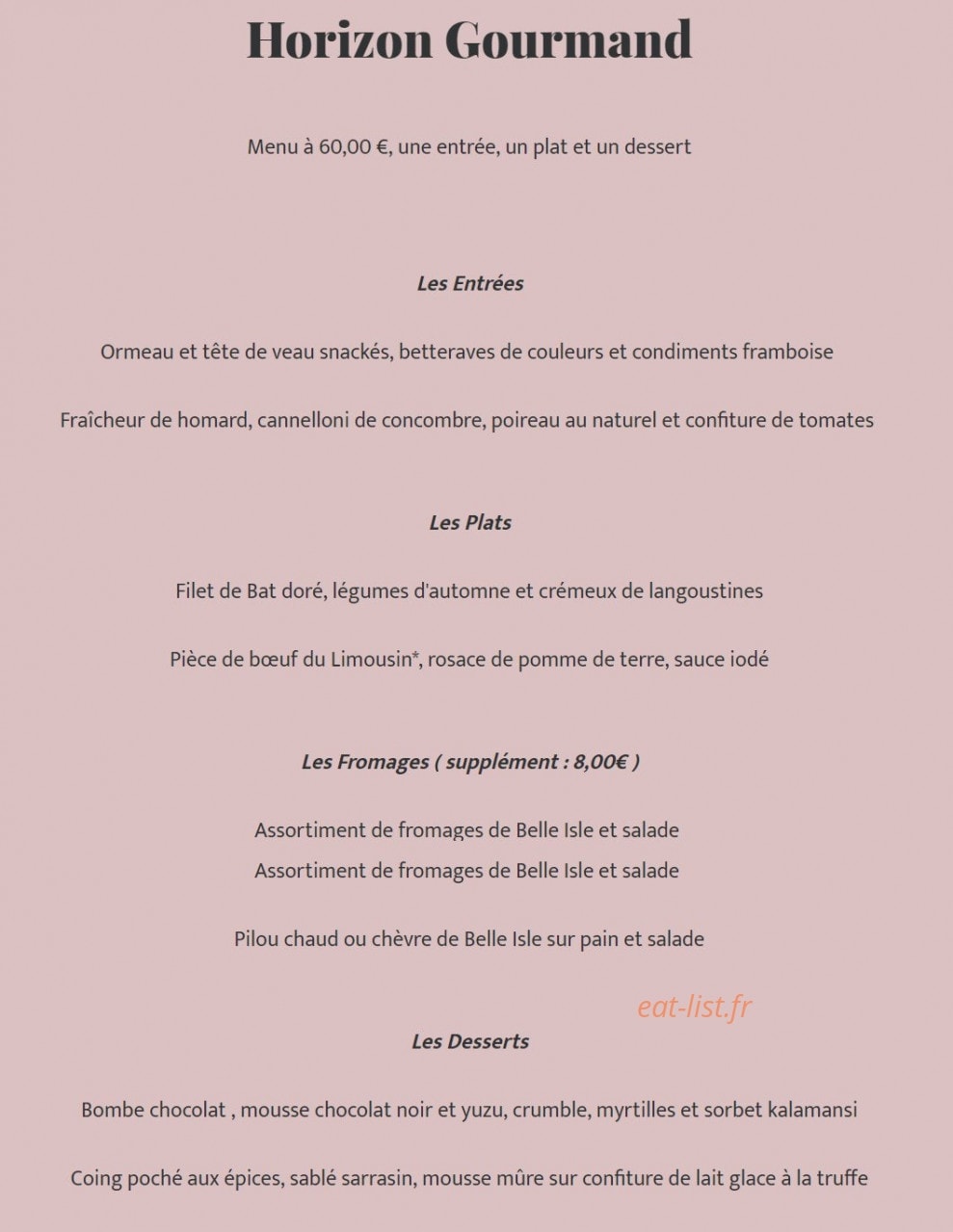 Le Roz Avel — carte page 3