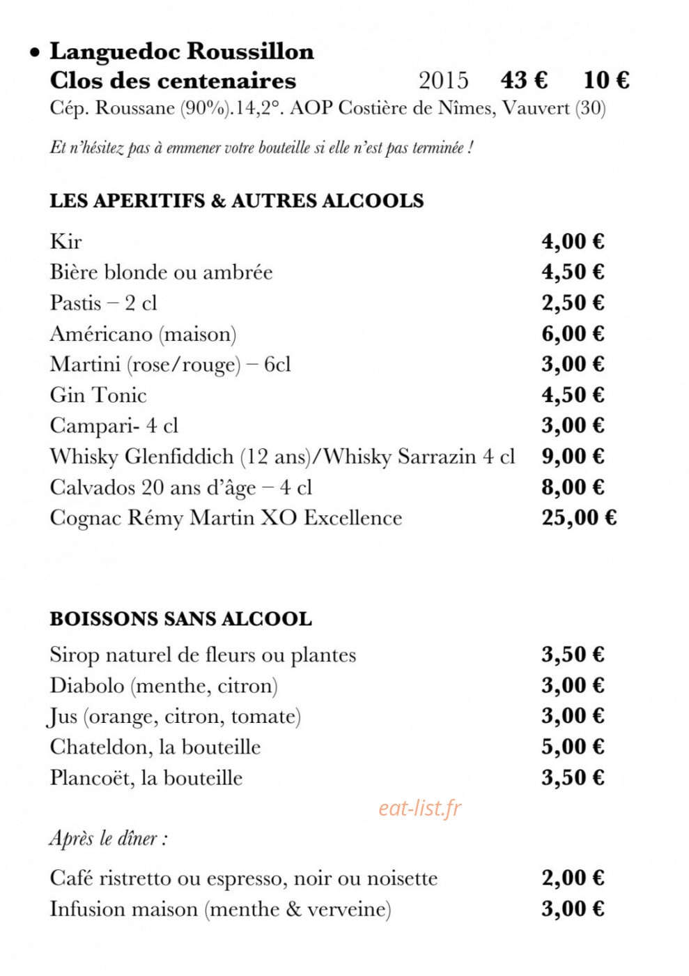 Villa Simone — carte page 5