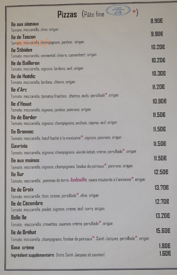 Avel Vor — carte page 1