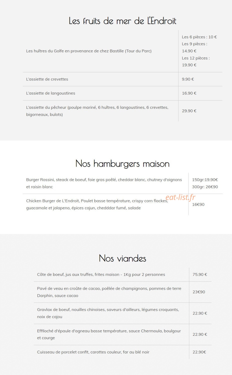 L'endroit — carte page 2