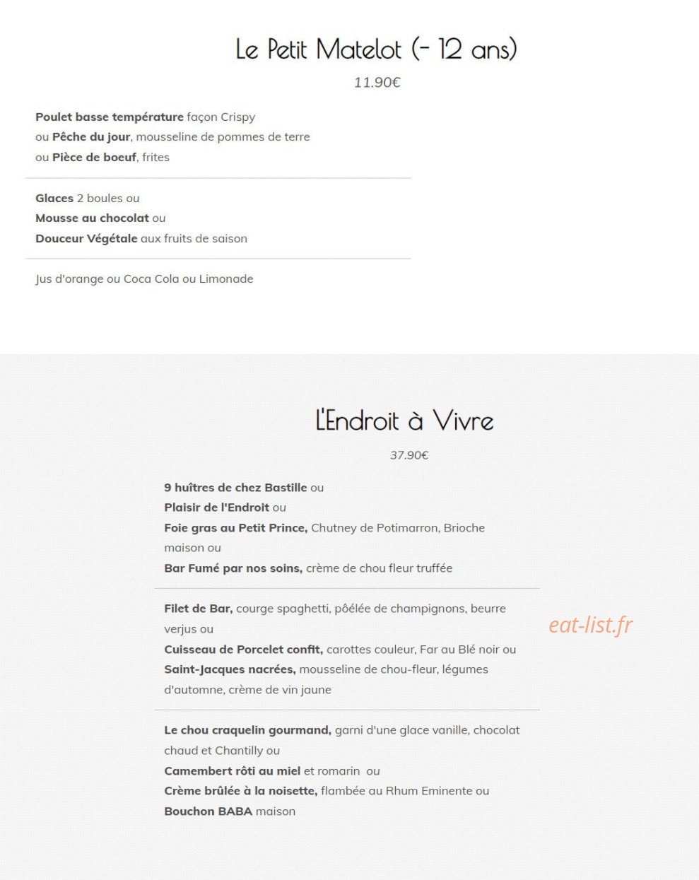 L'endroit — carte page 5