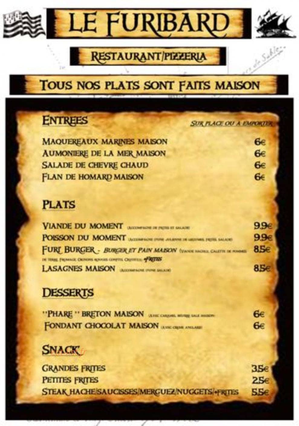 Le Furibard — carte page 1