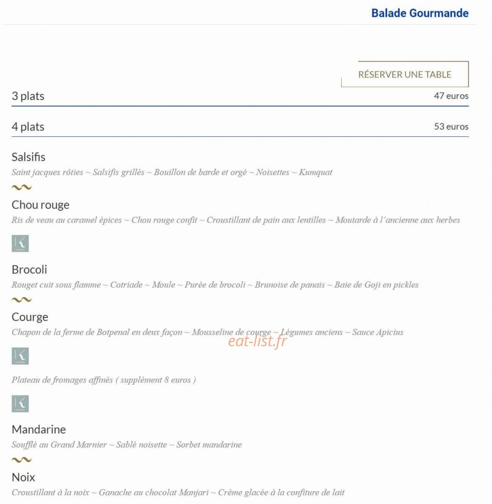 Le Kerstéphanie — carte page 1