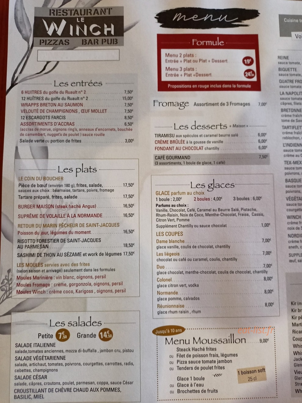 Le Winch — carte page 1