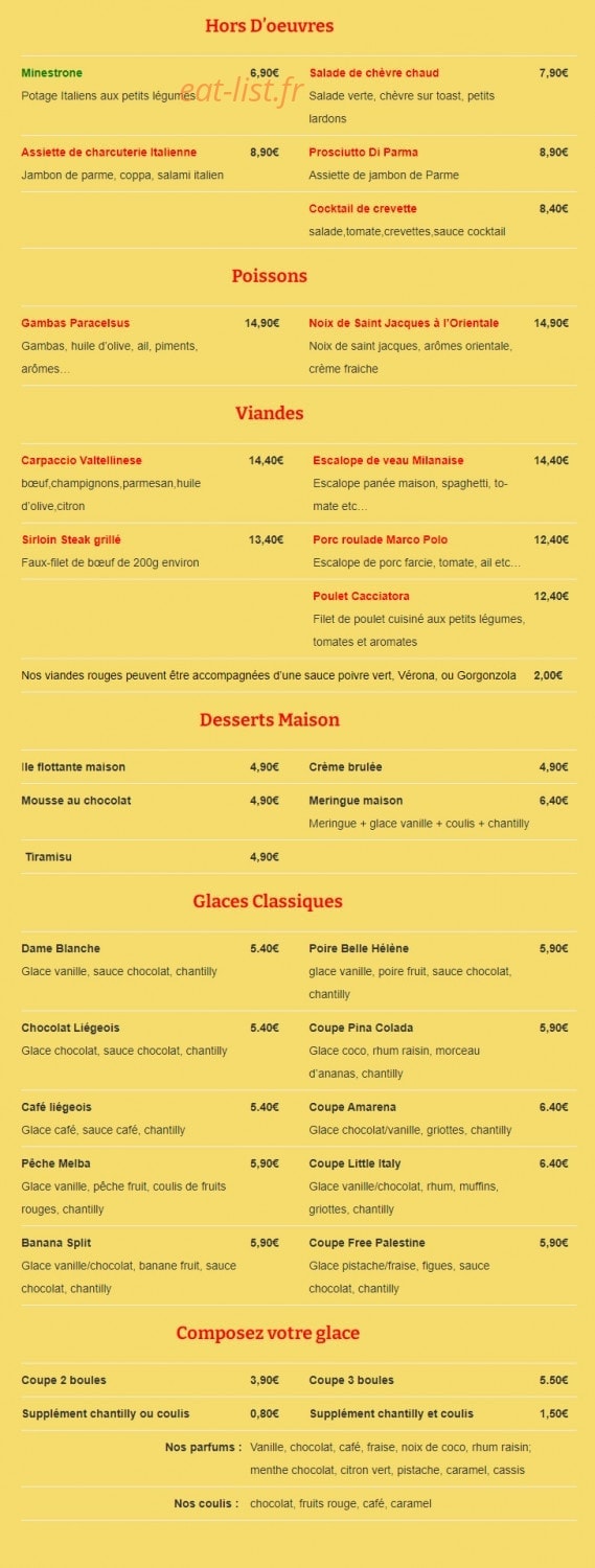 Little Italy — carte page 3