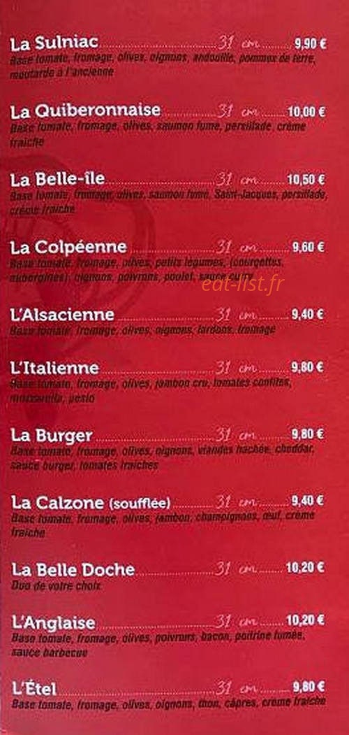 Chez Tonton — carte page 2