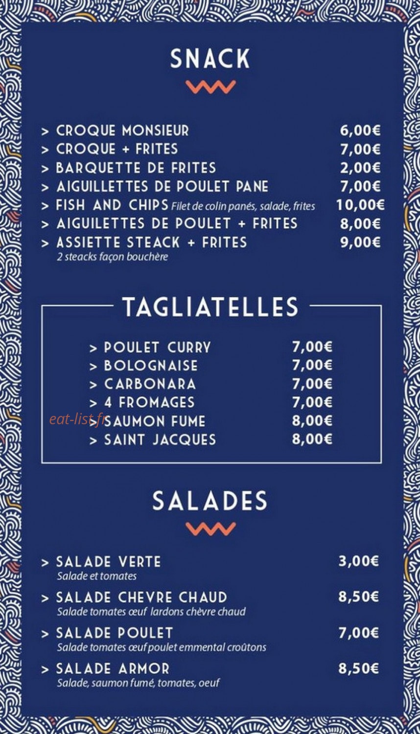 Original Pizza — carte page 2