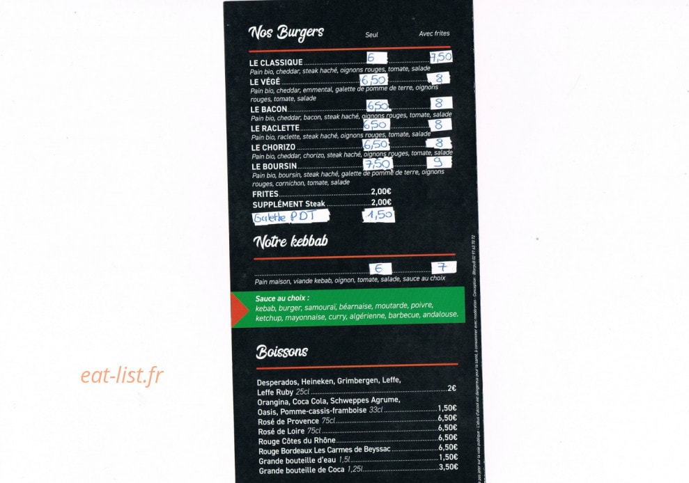 Family Pizz' — carte page 2