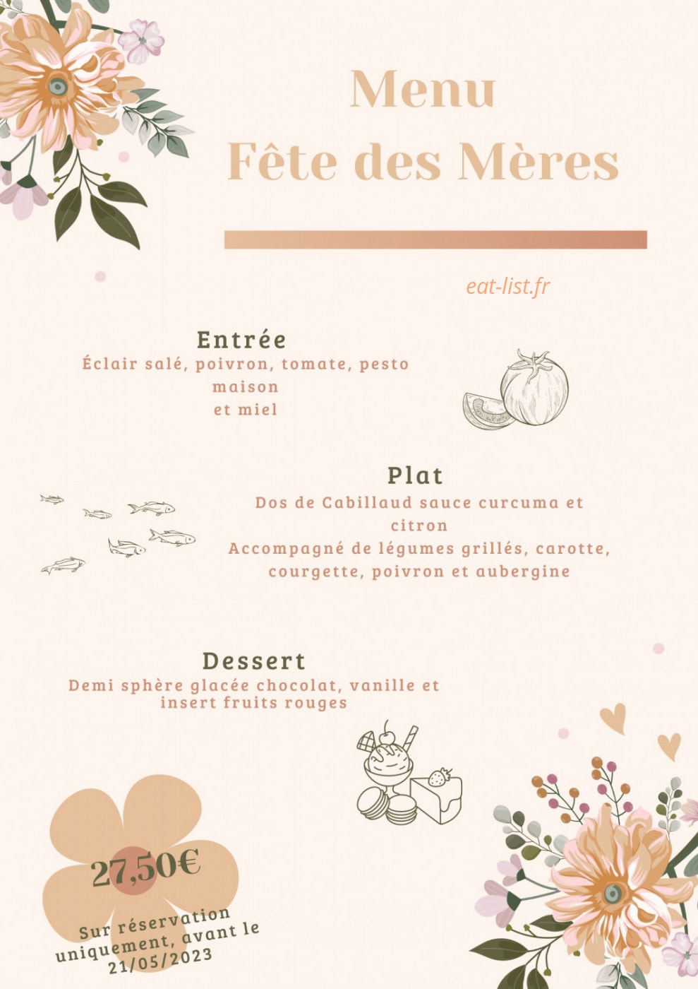 Le Clos des Hortensias — carte page 2
