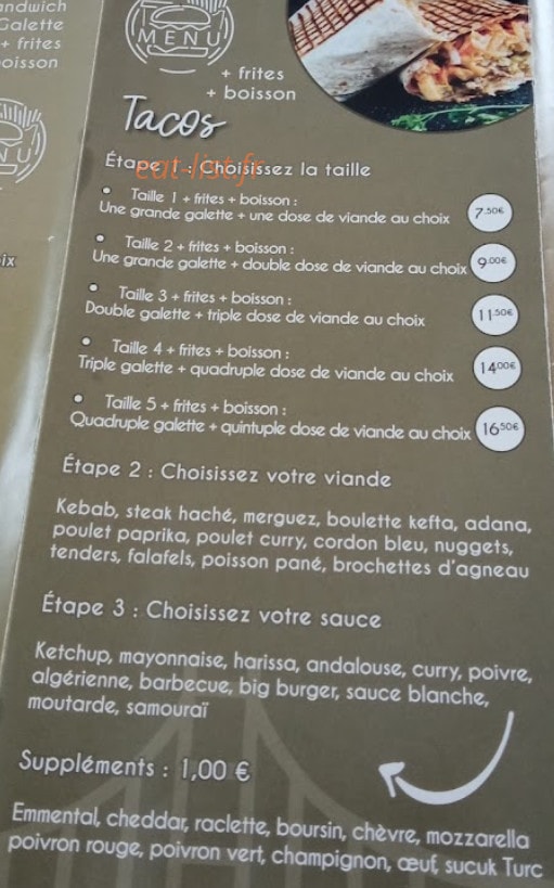 Grill instanbul — carte page 2