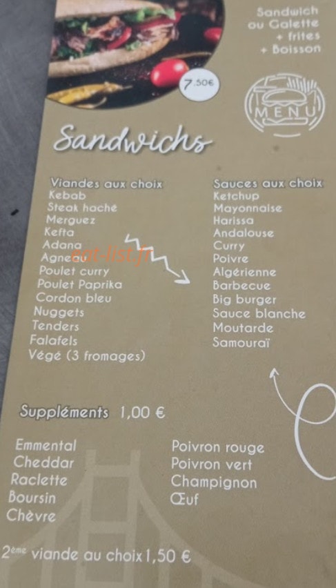 Grill instanbul — carte page 1
