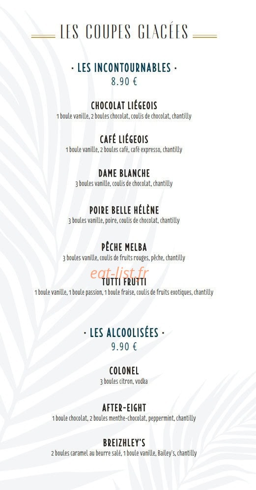 La Belle Époque — carte page 7