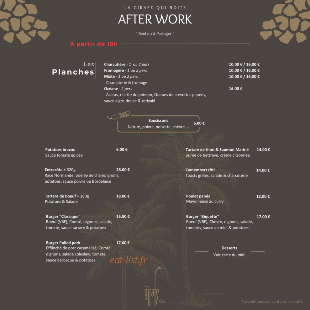 La Girafe Qui Boite — carte page 2