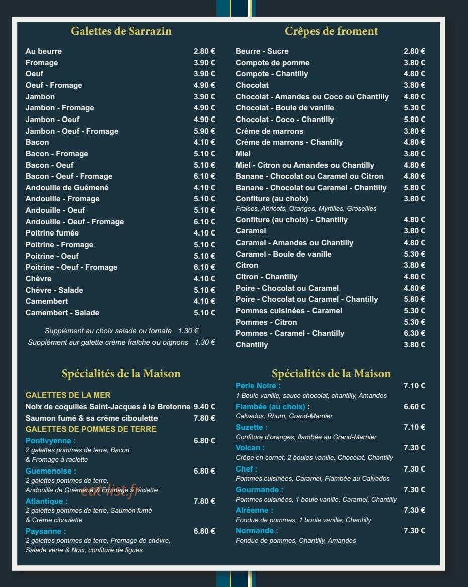 Le Franklin — carte page 1