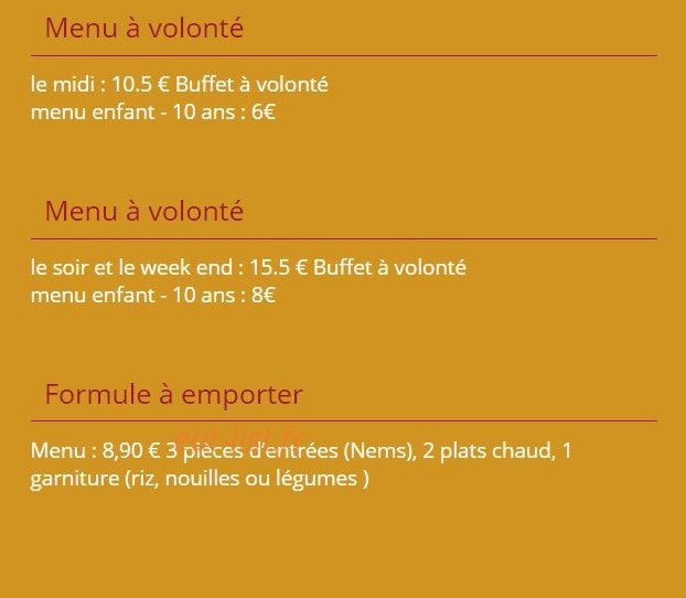 Le Grand Aigle — carte page 1
