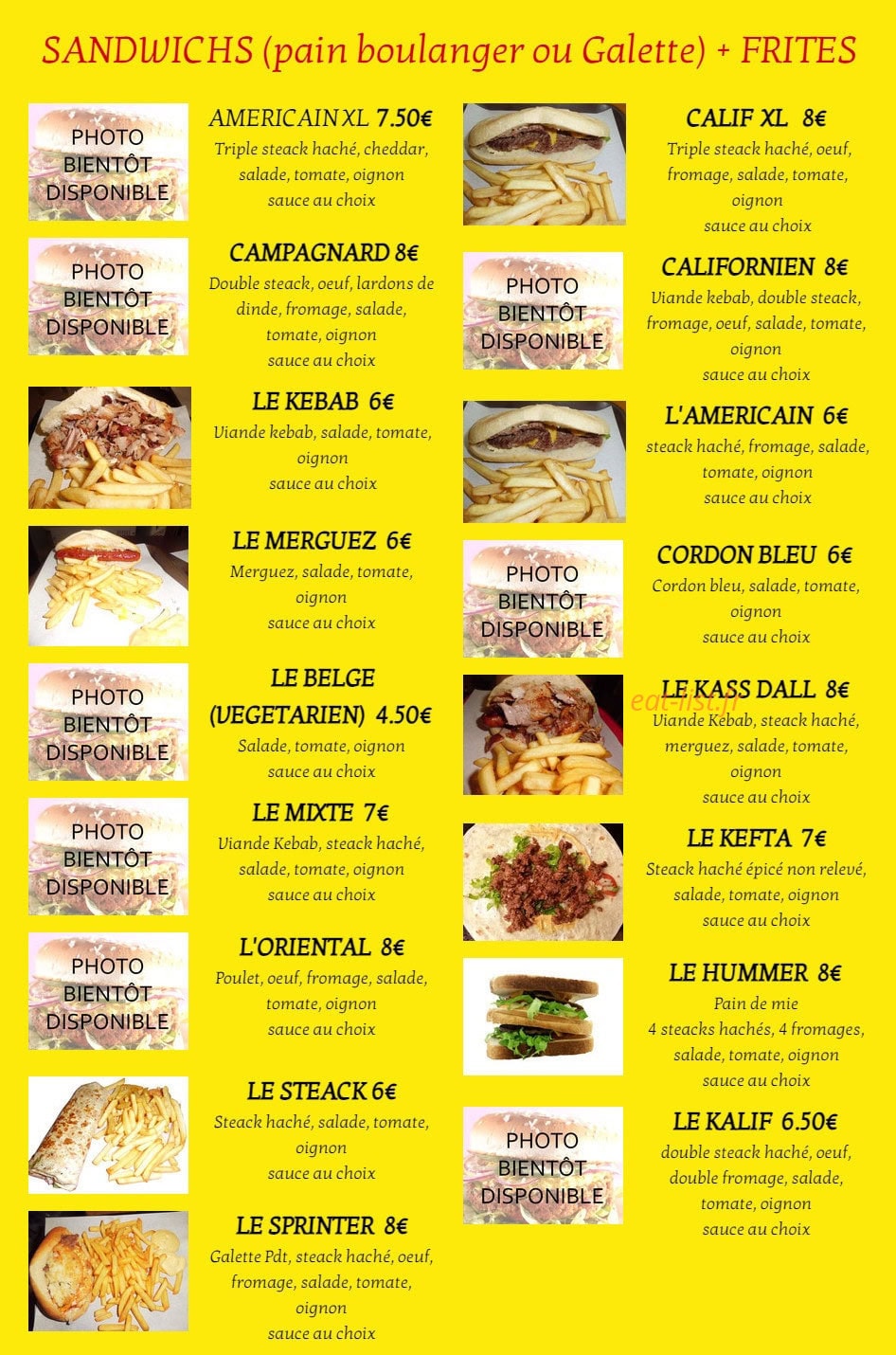Le Kass dall — carte page 2
