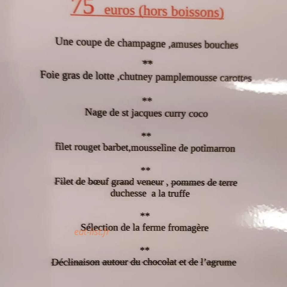Le Petit Ceres — carte page 1