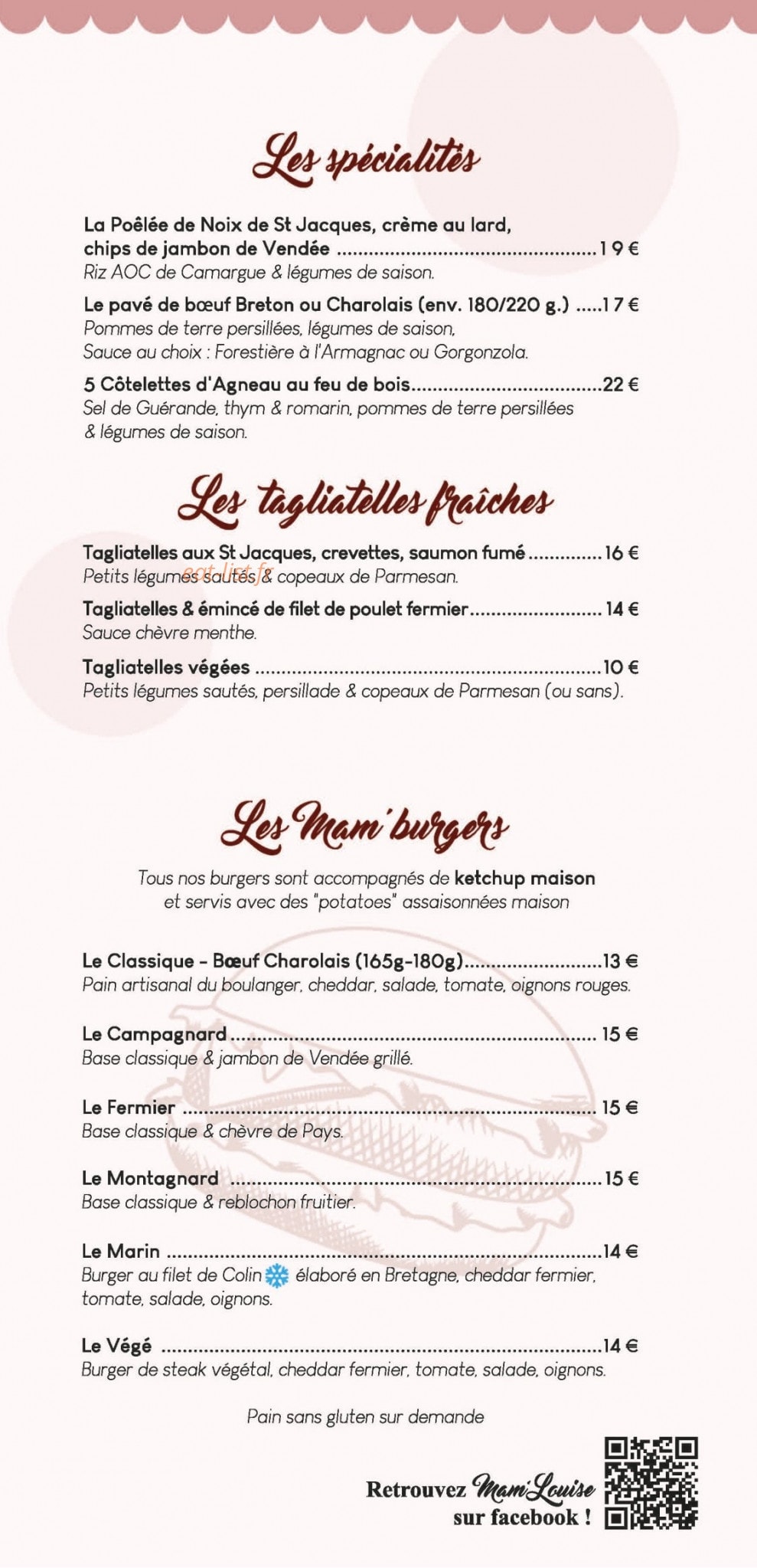 Mam'Louise — carte page 4