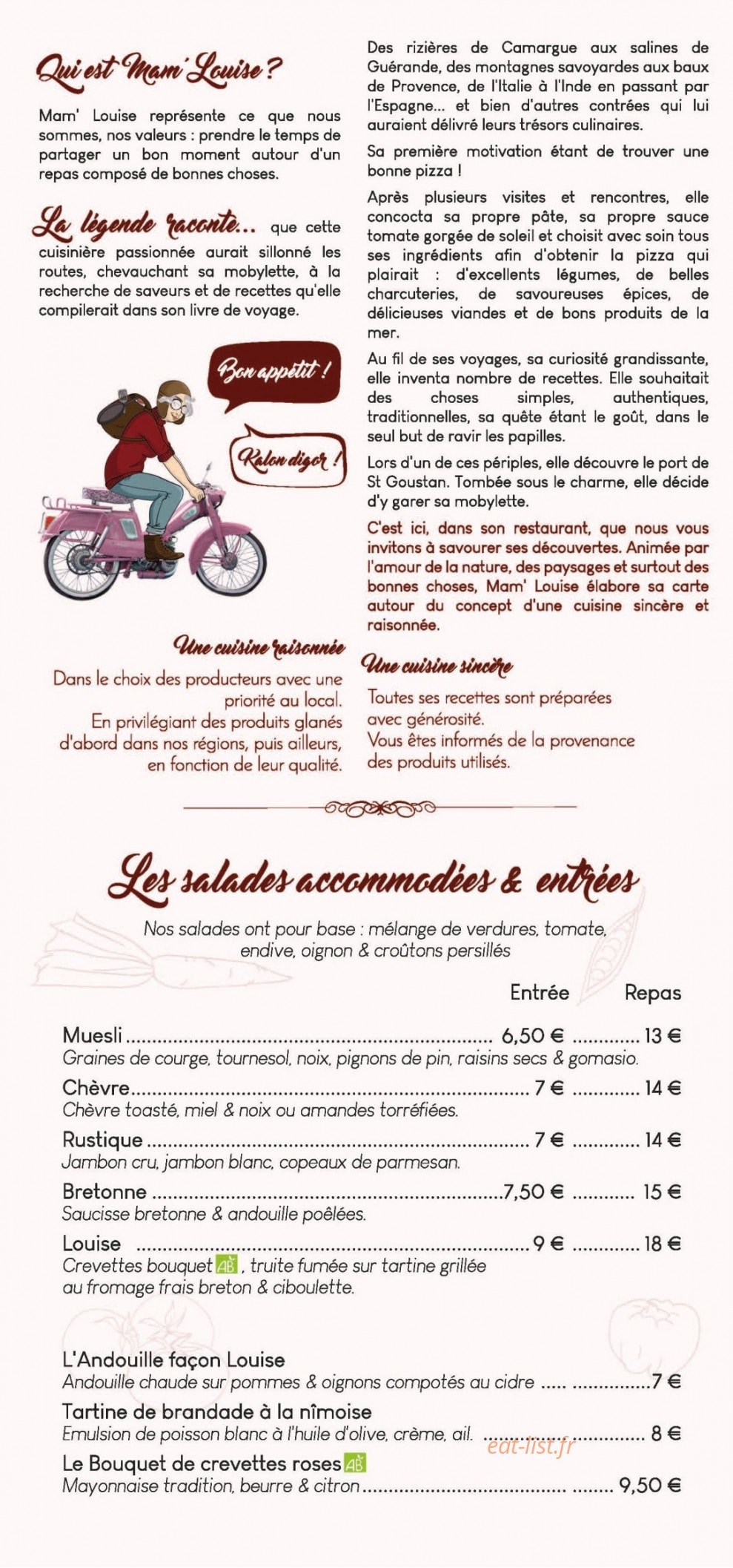 Mam'Louise — carte page 3