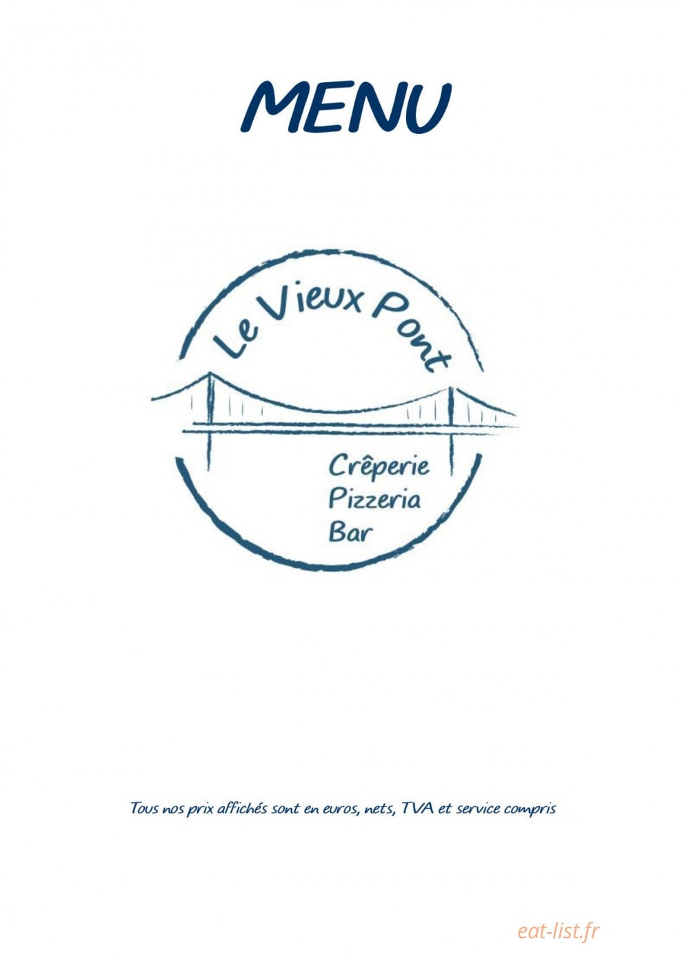 Le Vieux Pont — carte page 1
