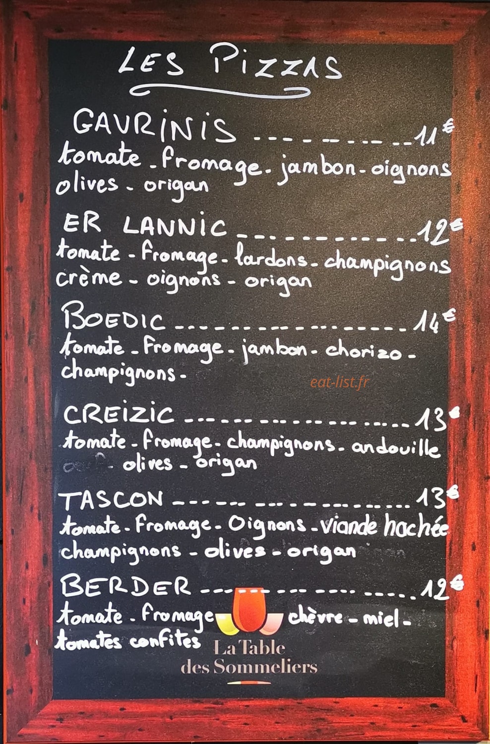 Faim de Lou — carte page 3