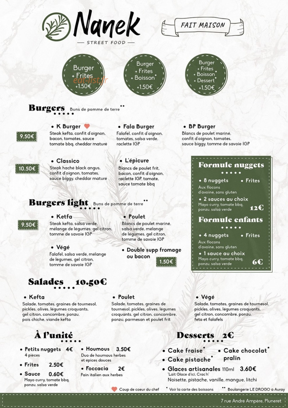 Nanek — carte page 1