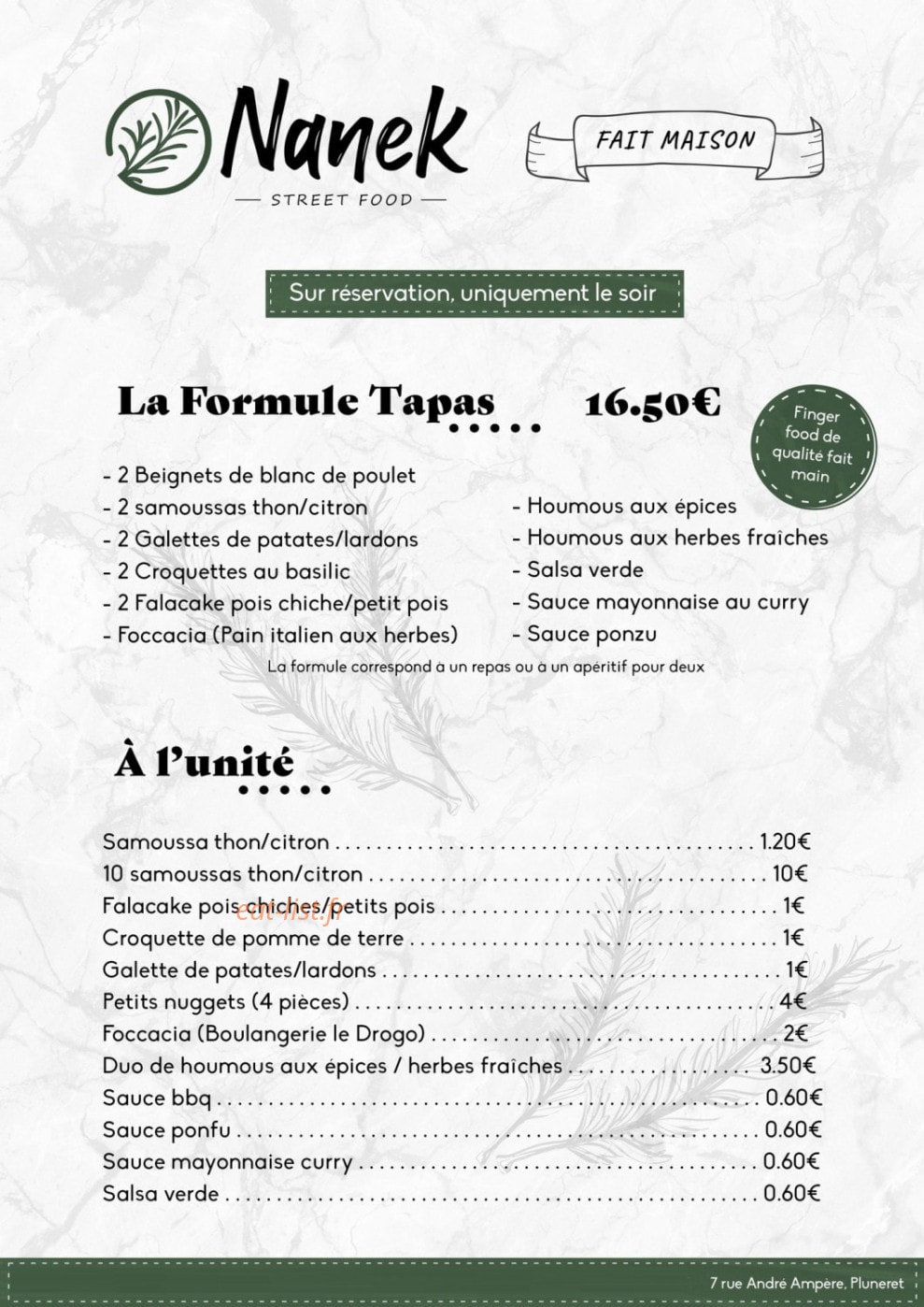 Nanek — carte page 2