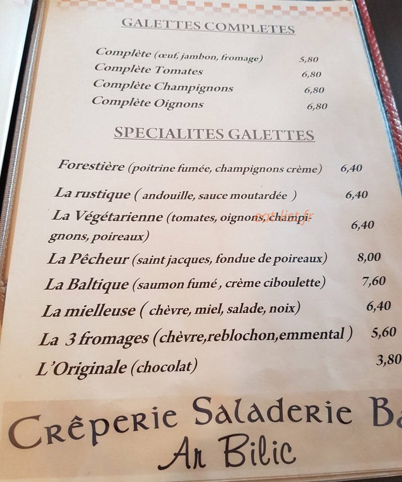 Ar Bilic — carte page 2