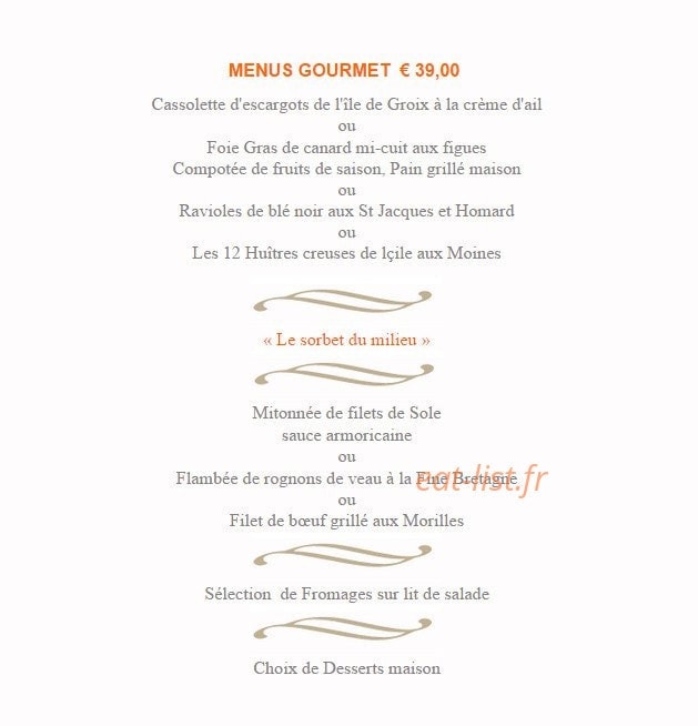 La Croix Blanche — carte page 4