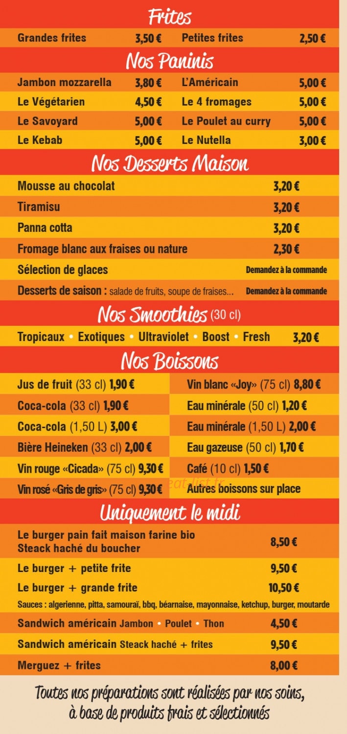 Au Erdeven de La Pizz — carte page 5