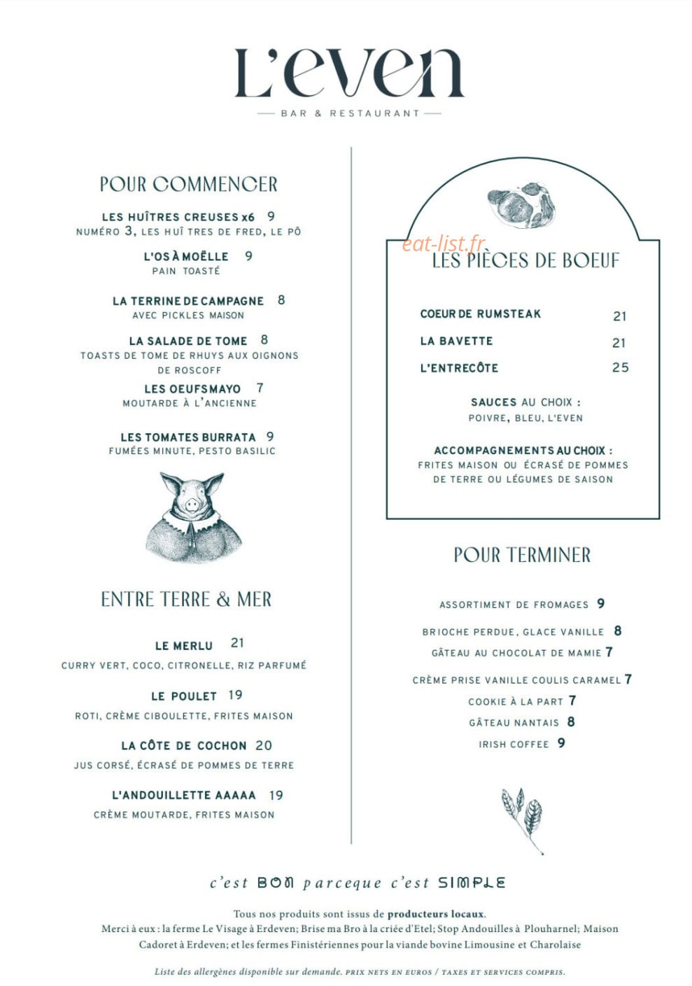 L'Even — carte page 1